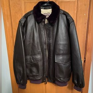 Vintage L.L. Bean Leather Jacket